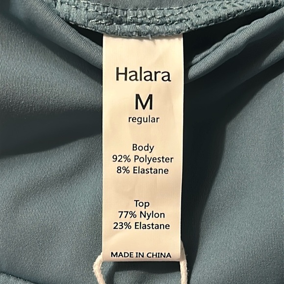 Halara NWT Breezeful High Waisted Flowy Maxi Casual Skirt Sz Medium Stone Blue - Picture 11 of 13